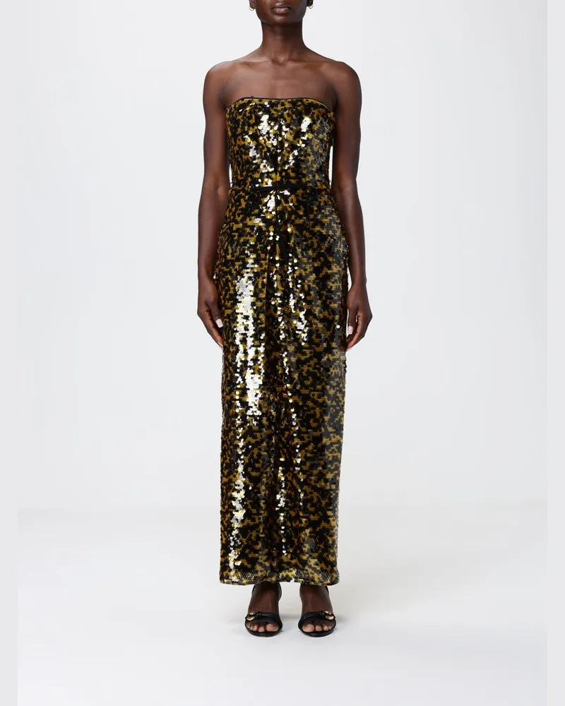 STAUD Kleid damen Gelb