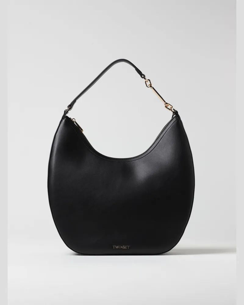 Twin-Set Schultertasche damen Schwarz