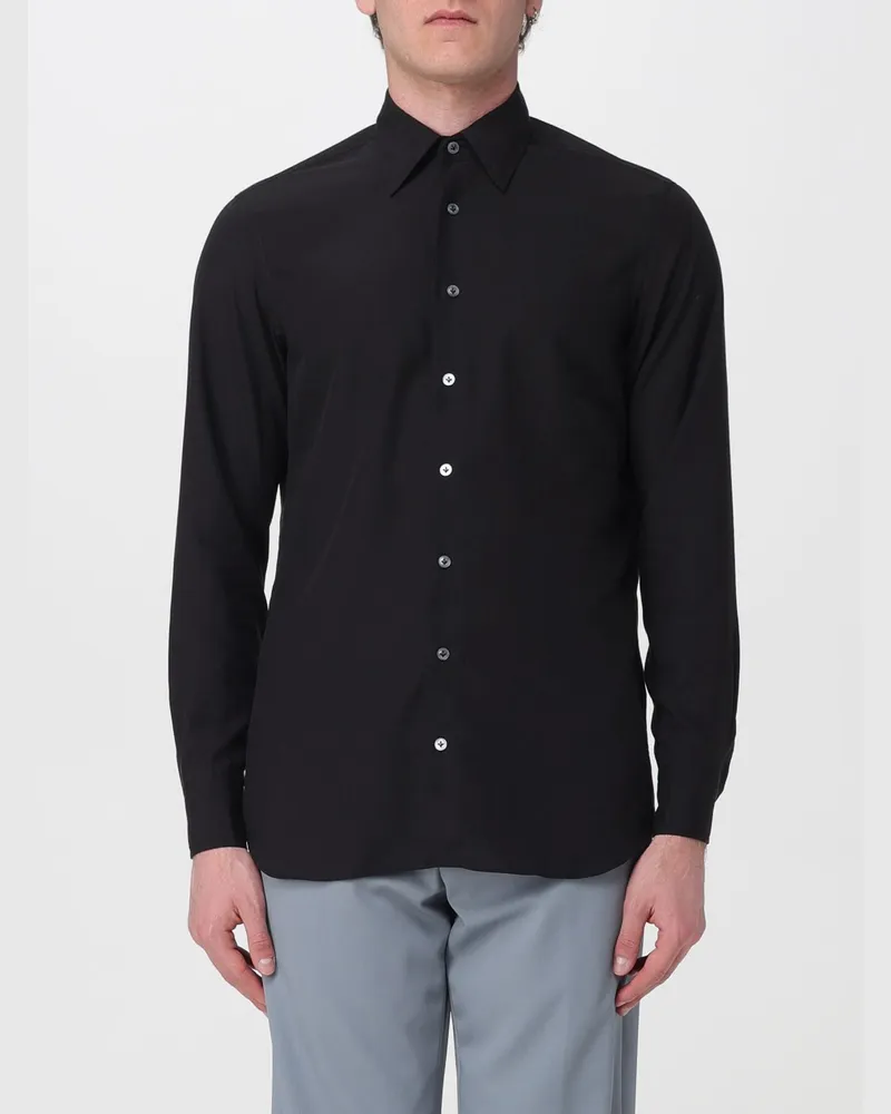 LARDINI Hemd herren Schwarz