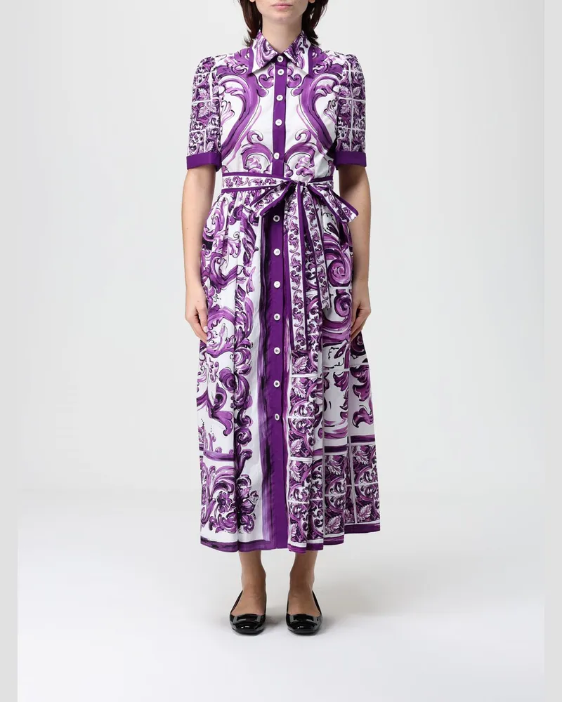 Dolce & Gabbana Kleider damen Dolce & Gabbana Violett