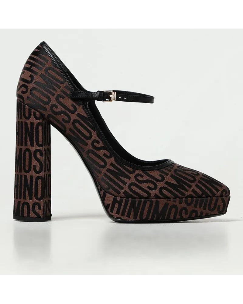 Moschino Pumps damen Braun