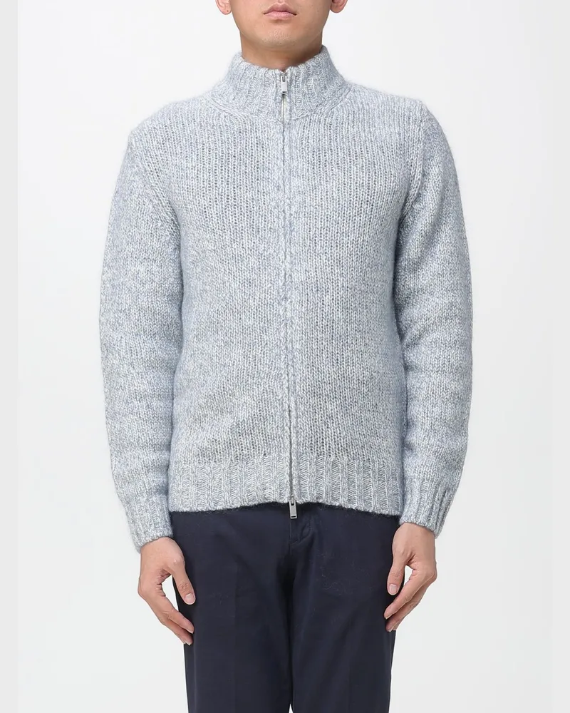 LARDINI Strickjacke herren Weiß