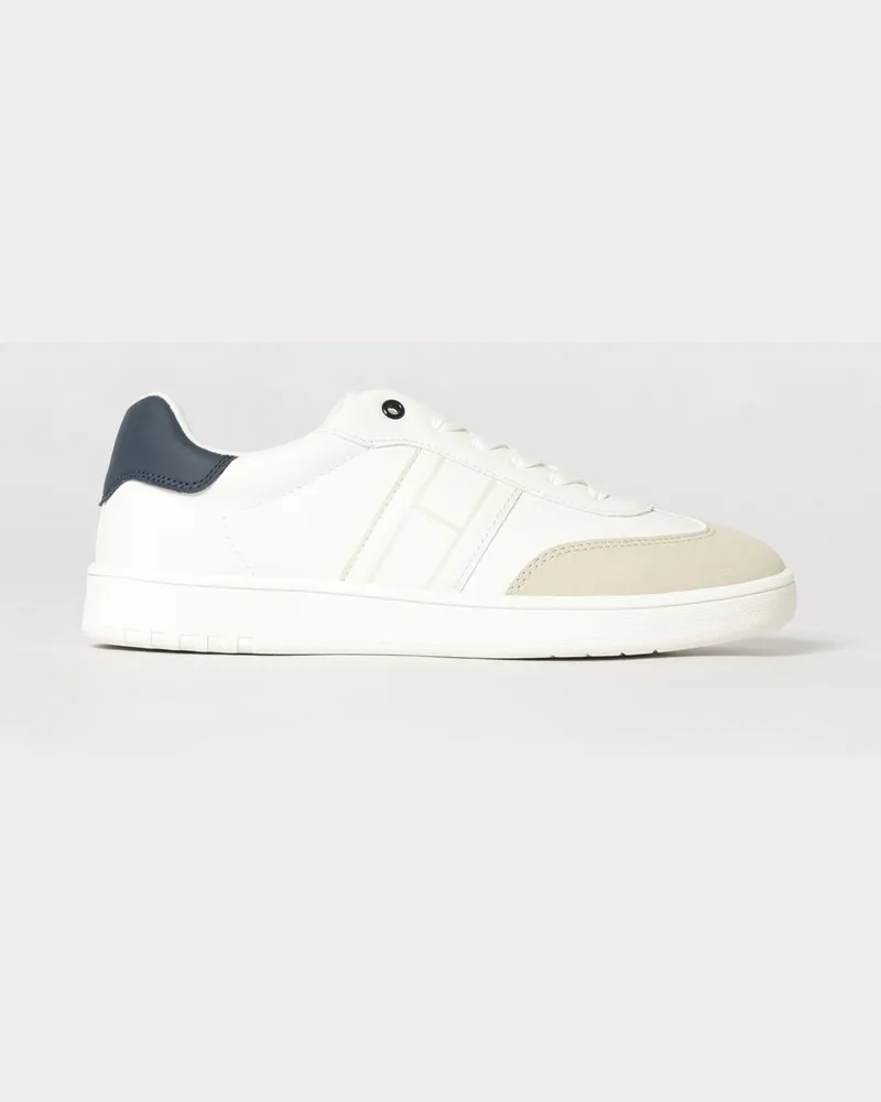Tommy Hilfiger Zweifarbige Jack Sneaker aus Leder und Kunstleder für Jungen Bunt