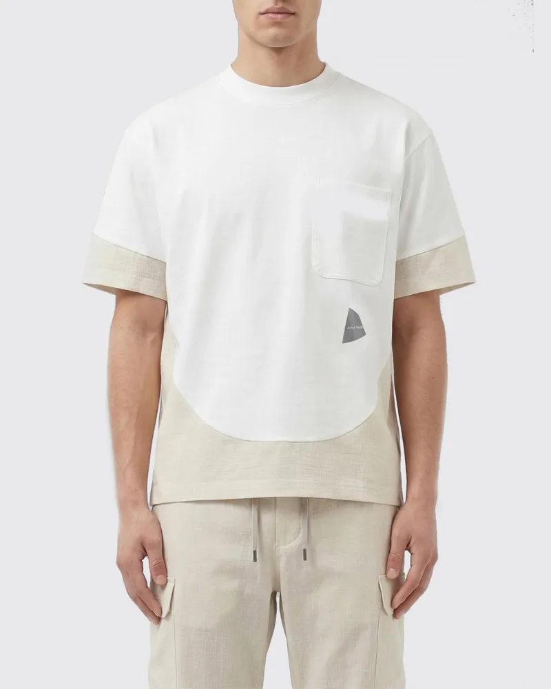 and wander T-shirt herren Weiß