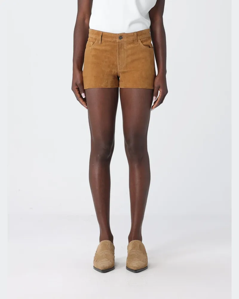 7 for all mankind Shorts damen Camel