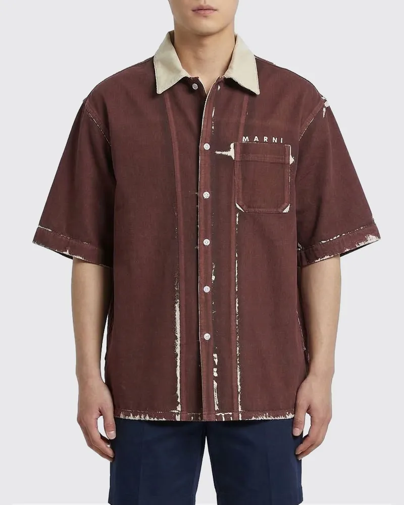 Marni Hemd herren Braun