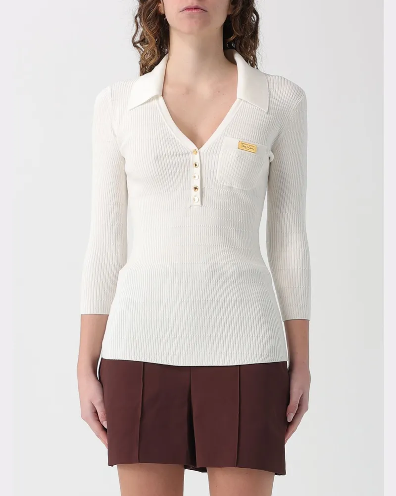 Elisabetta Franchi Pullover damen Weiß