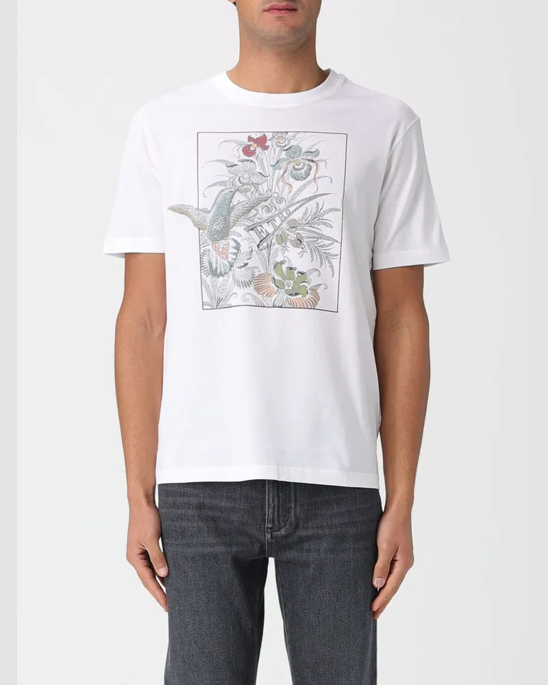 Etro T-shirt herren Weiß