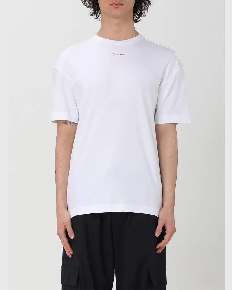 Calvin Klein T-shirt herren Weiß
