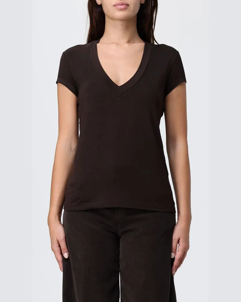 Dondup T-shirt damen Braun