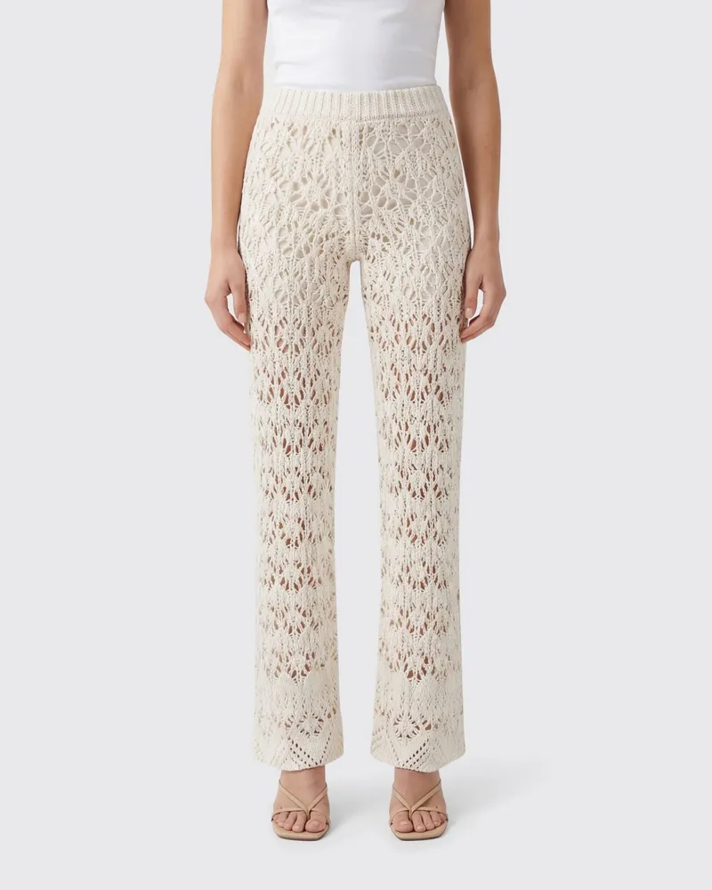 Alanui Hose damen Cream