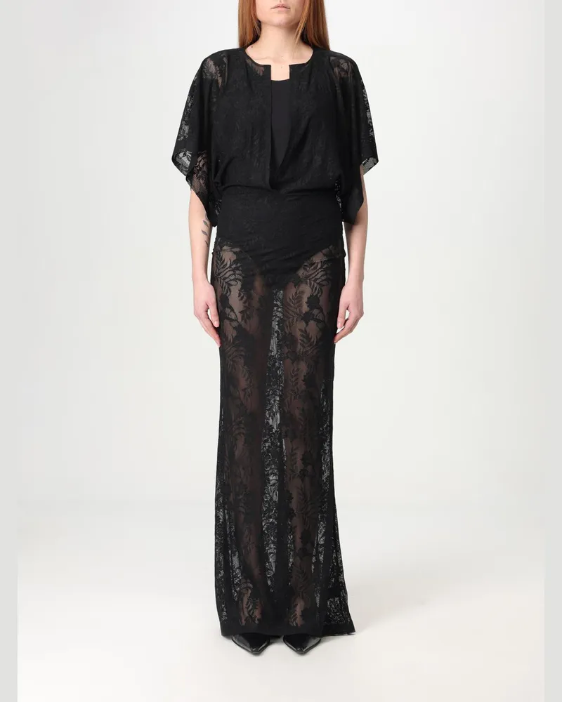 Elisabetta Franchi Kleider damen Schwarz
