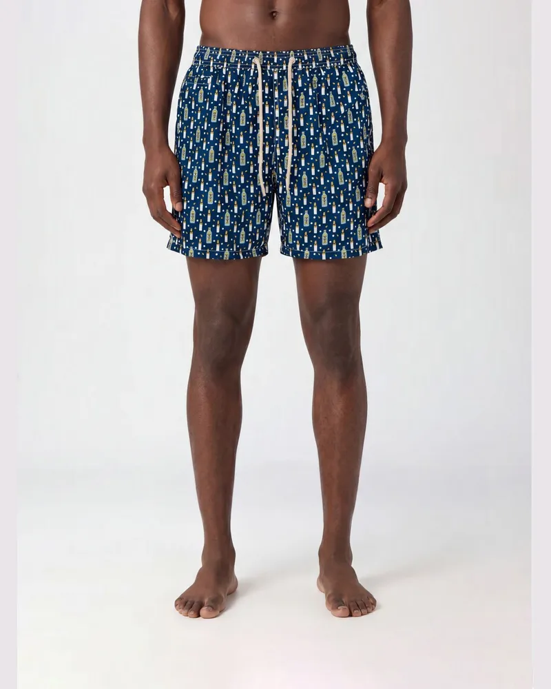 MC2 Saint Barth Bedruckte Boxer-Badehose Tinte