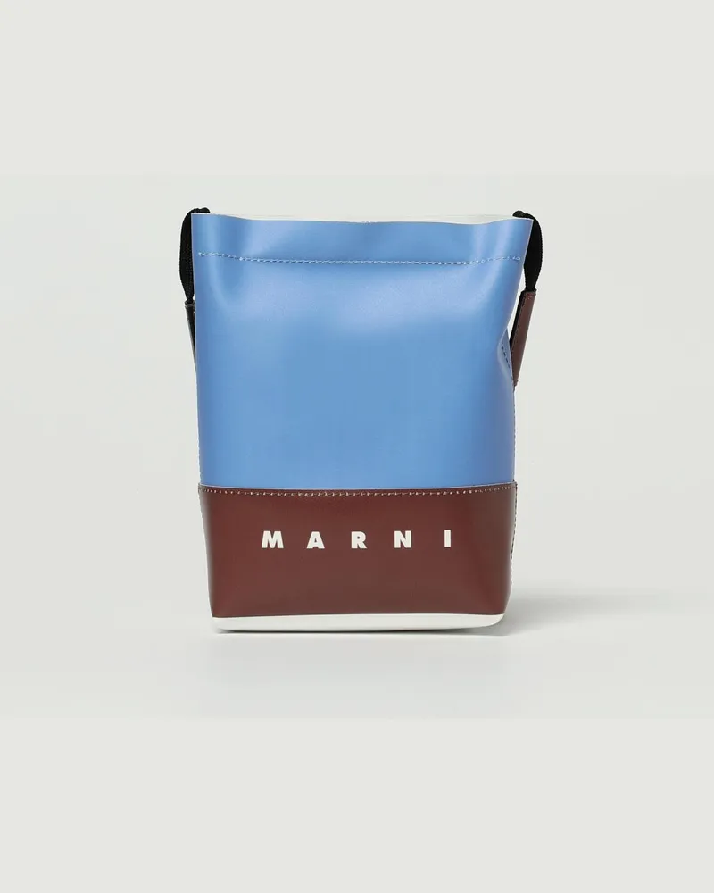 Marni Umhngetasche herren Blau