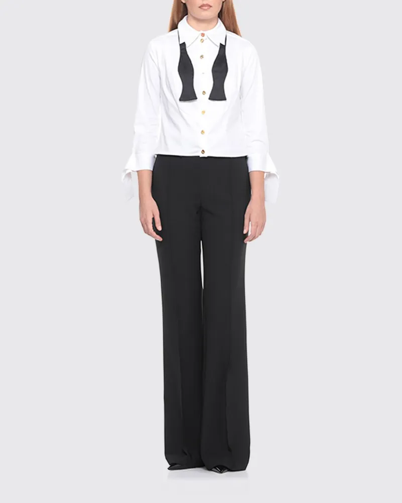 Elisabetta Franchi Hemdbluse damen Weiß