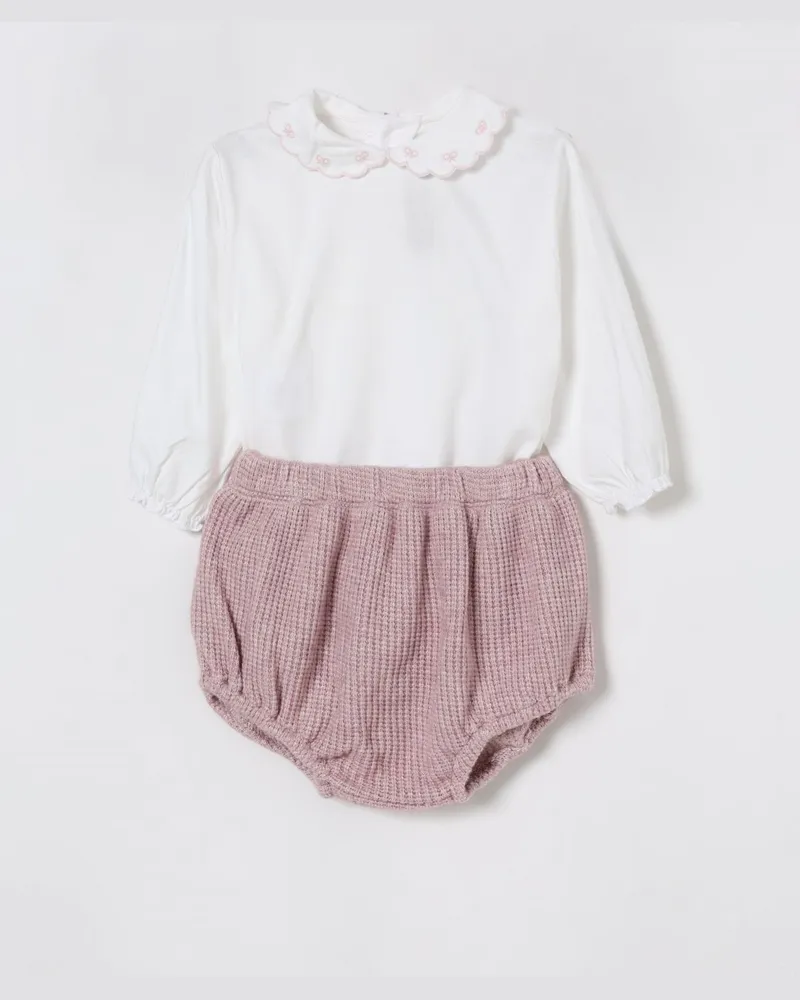 La Stupenderia Strampler kinder Weiß