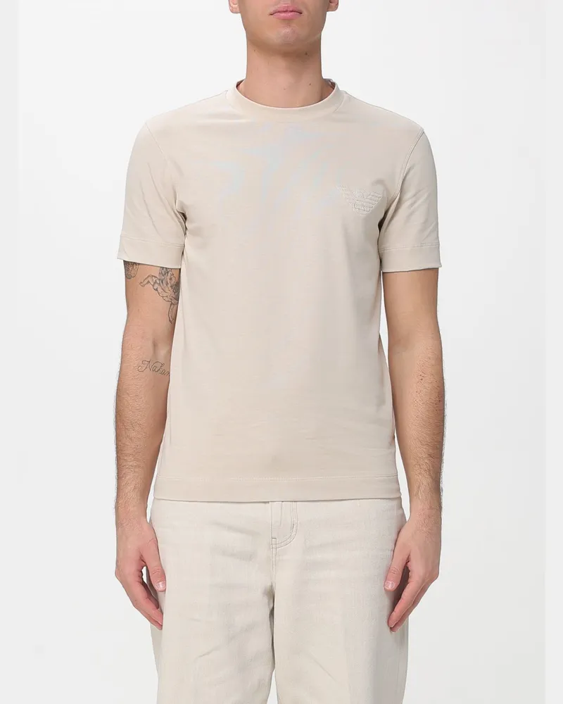 Emporio Armani T-shirt herren Beige