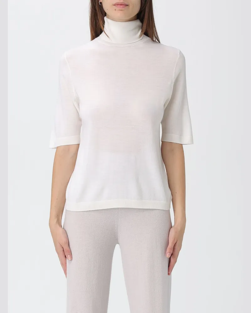 ALLUDE Pullover damen Weiß