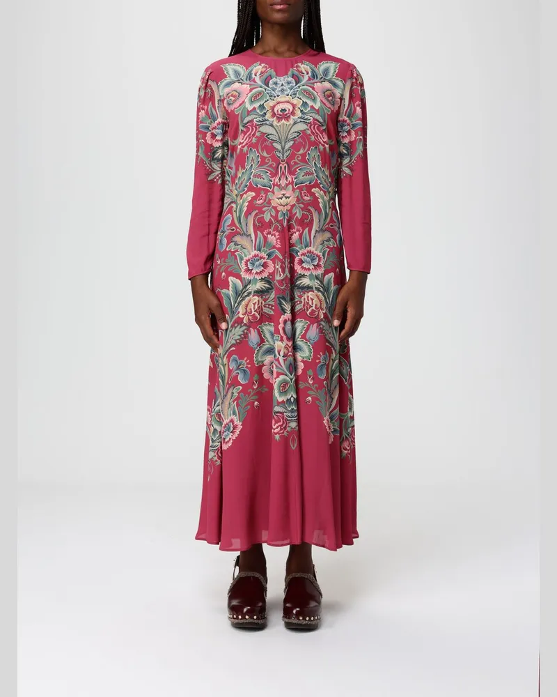 Etro Kleider damen Burgunderrot
