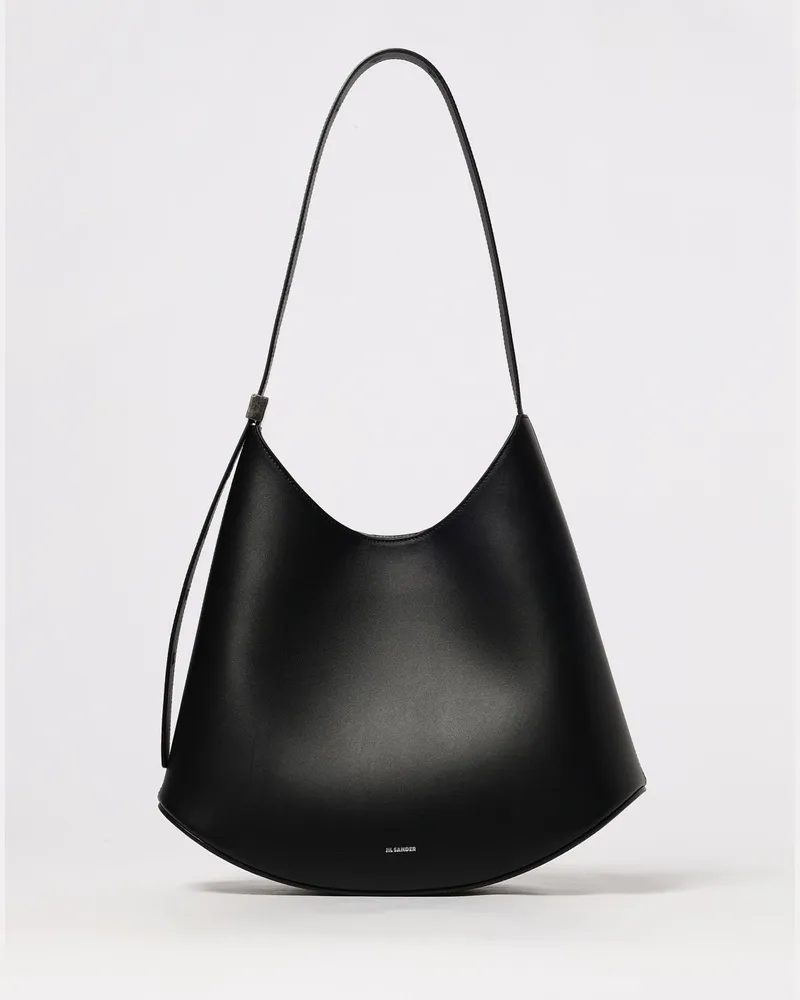 Jil Sander Schultertasche damen Schwarz