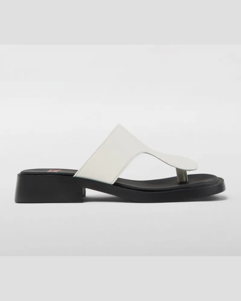 Camper Flache sandalen damen Weiß