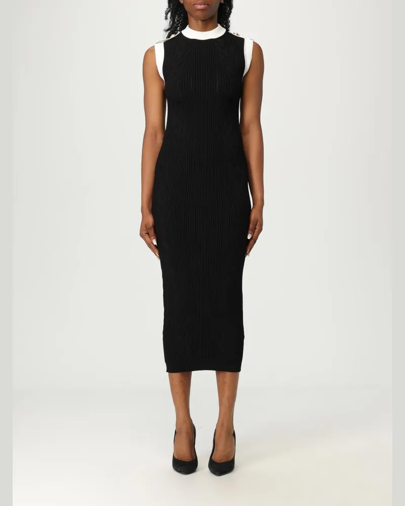 Balmain Kleider damen Schwarz
