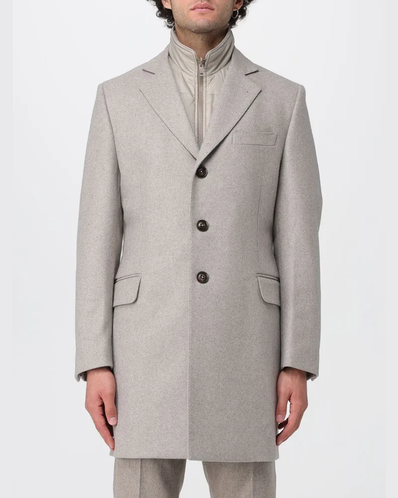 Fay Mantel herren Beige