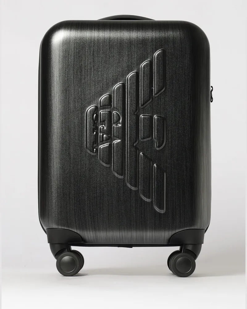 Emporio Armani ABS-Trolley Schwarz