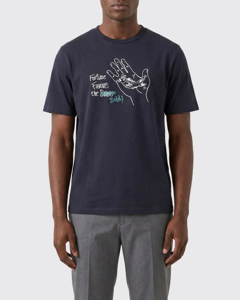 Barbour T-shirt herren Navy