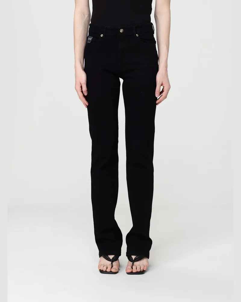 Versace Jeans Hose damen Schwarz