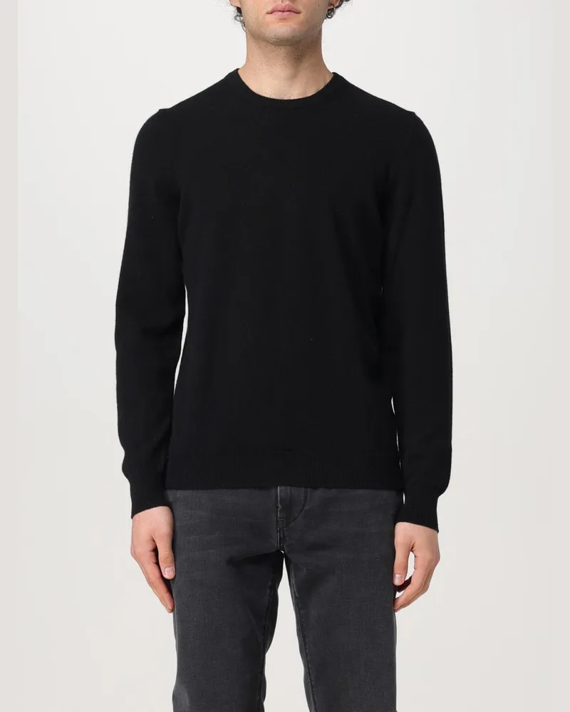 Fedeli Pullover herren Schwarz