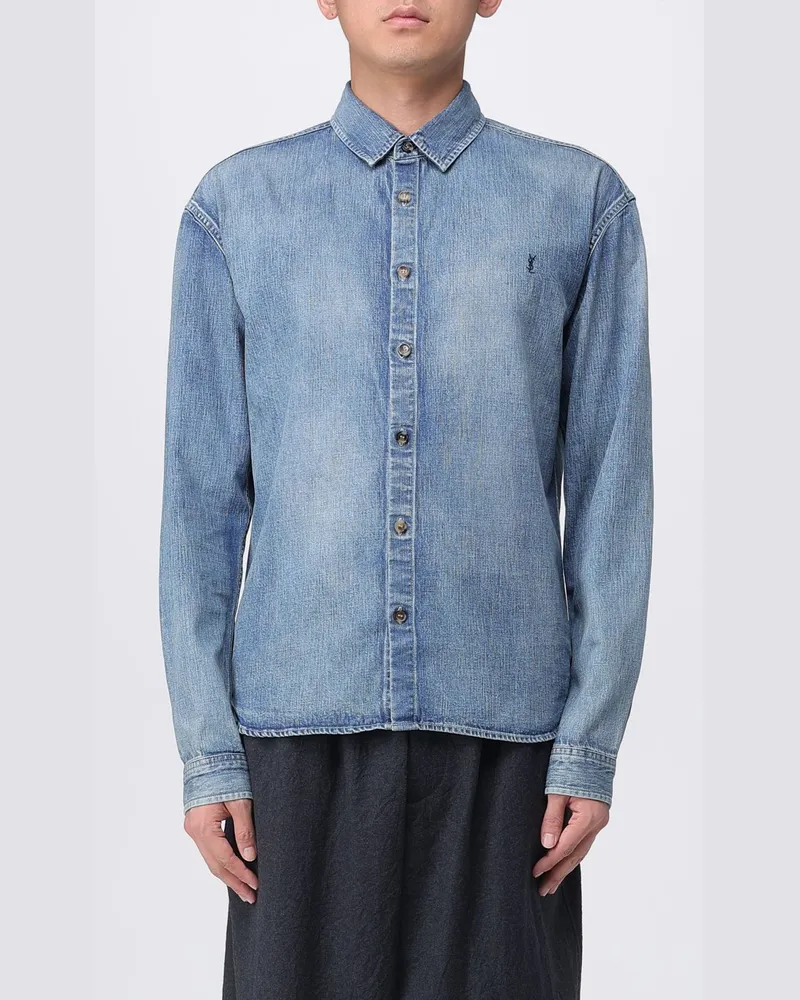 Saint Laurent Hemd herren Denim