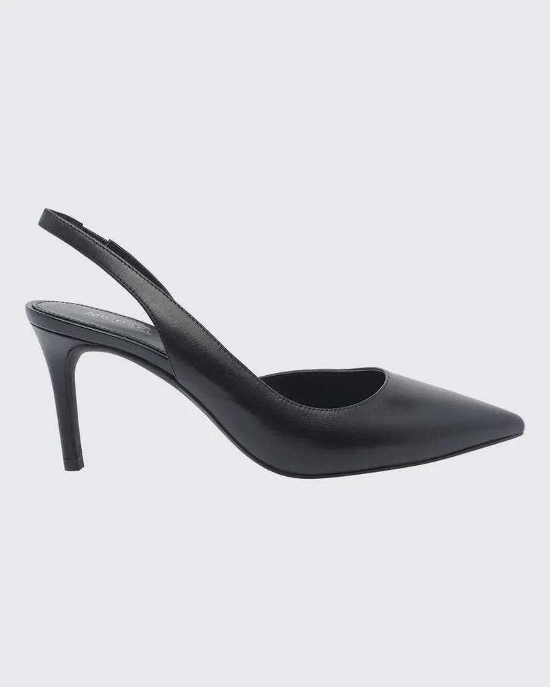Michael Kors Alina Flex Slingback-Pumps aus Leder mit mittlerem Absatz Schwarz