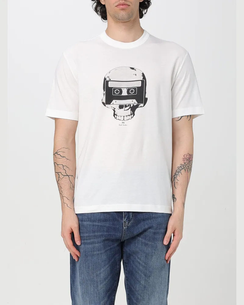 Paul Smith T-shirt herren Weiß