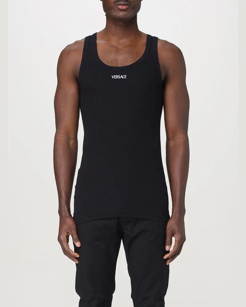 Versace T-shirt herren Schwarz