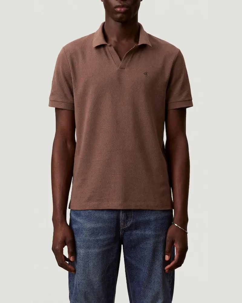 Calvin Klein Polo herren Braun
