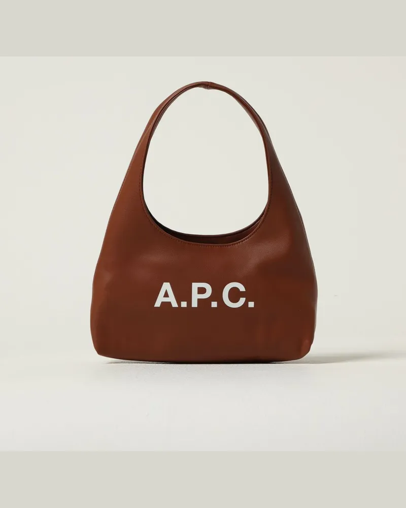 A.P.C. Umhngetasche damen Haselnuss