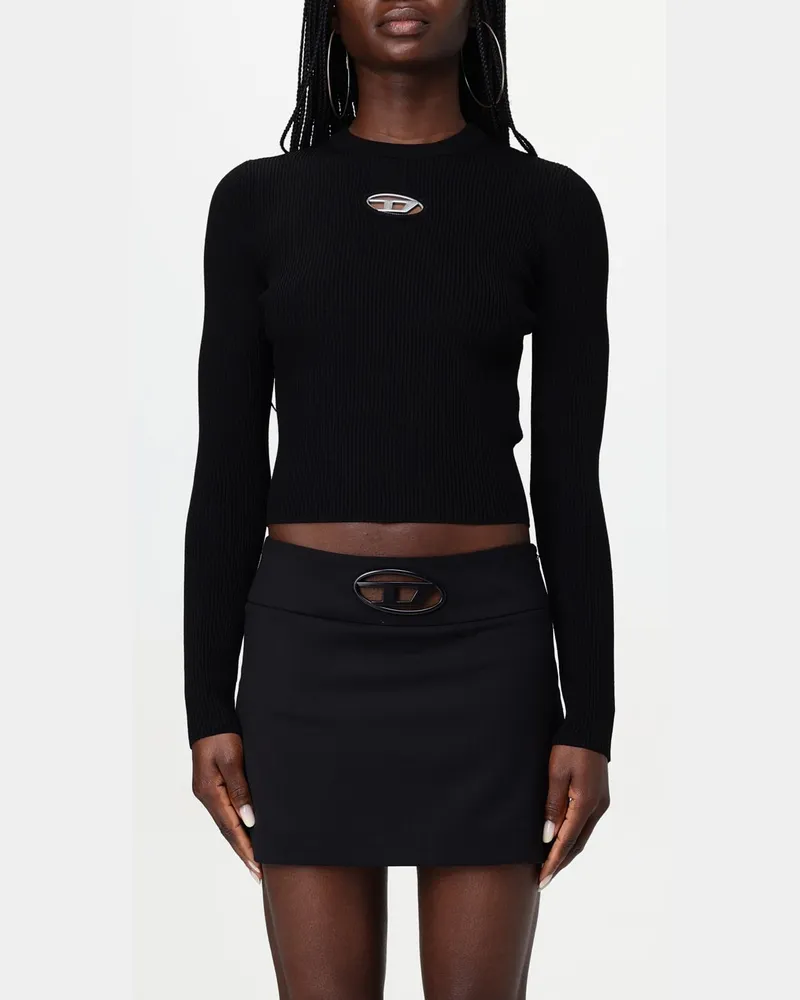 Diesel Pullover damen Schwarz
