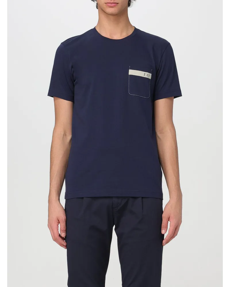 Fay T-shirt Blau