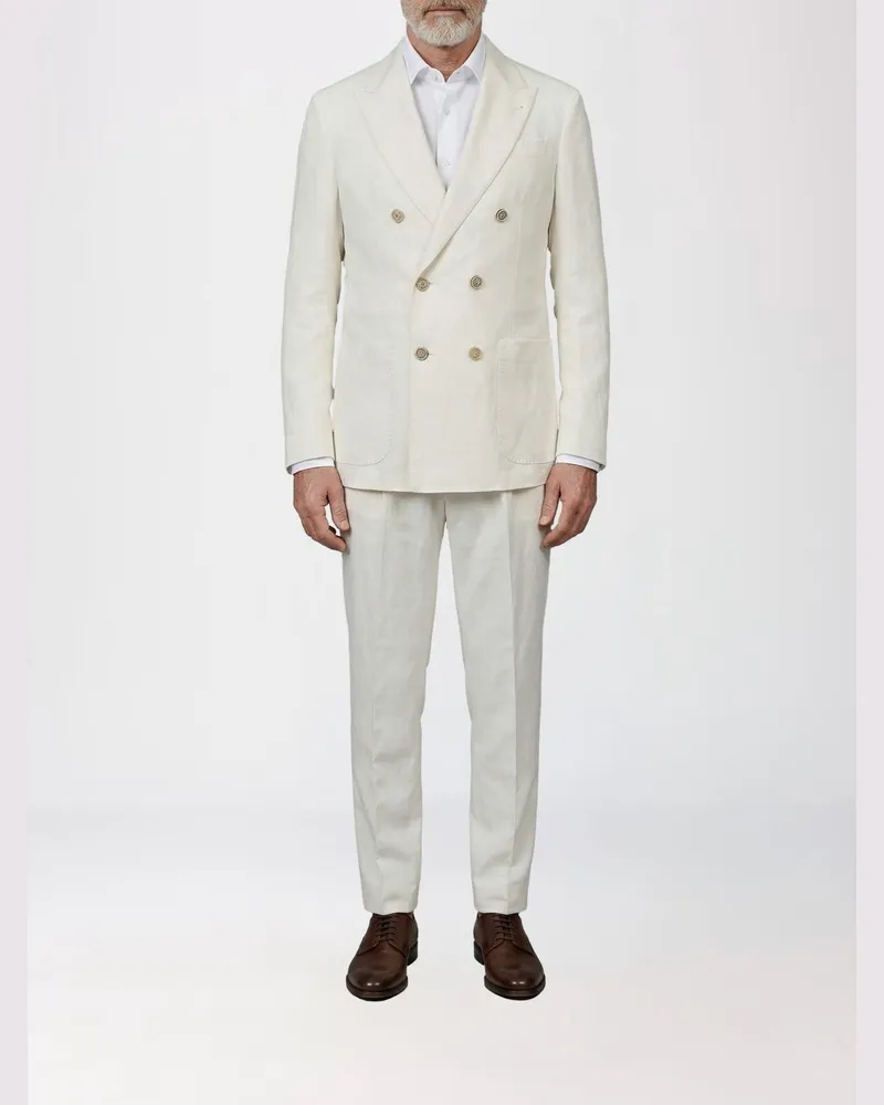 Eleventy Anzug herren Weiß