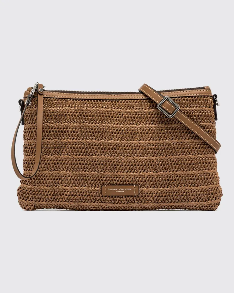 Gianni Chiarini Schultertasche damen Club Marcella Braun