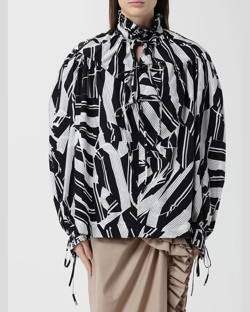 Dries van Noten Hemdbluse damen Schwarz
