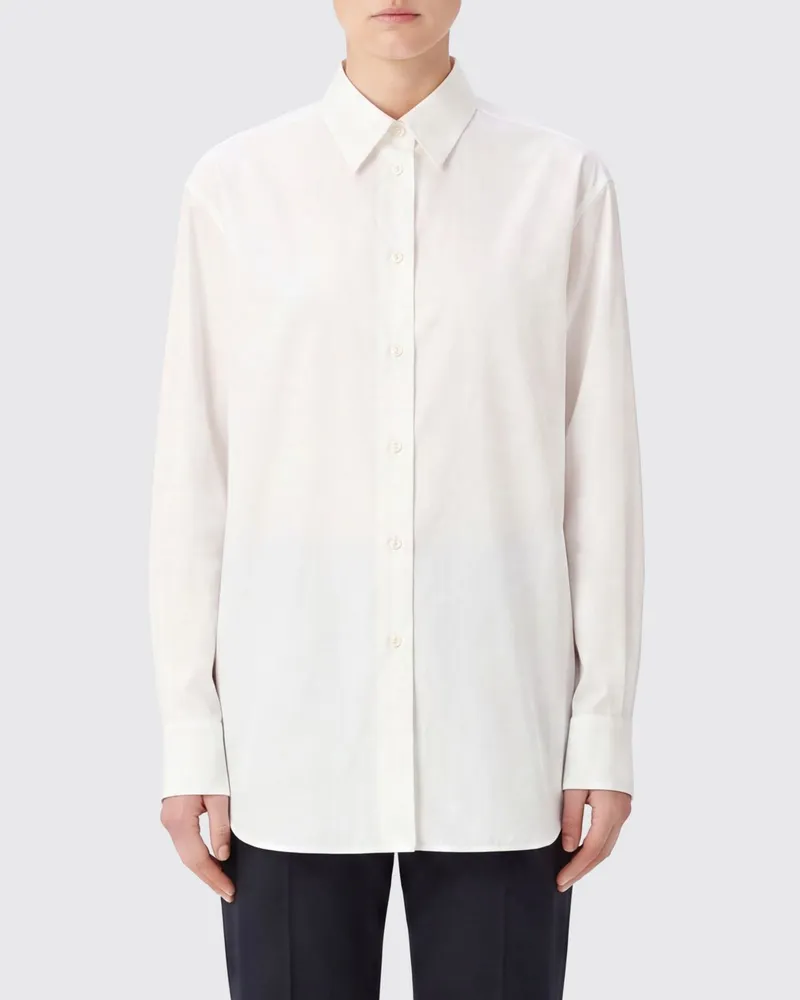Jil Sander Baumwollhemd Weiß