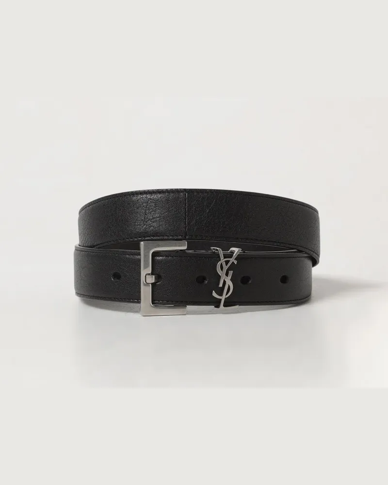 Saint Laurent Grtel herren Schwarz