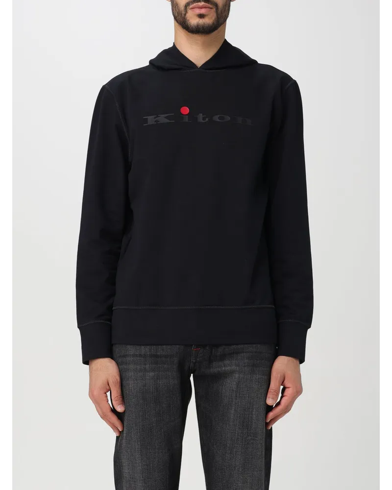 Kiton Sweatshirt Schwarz