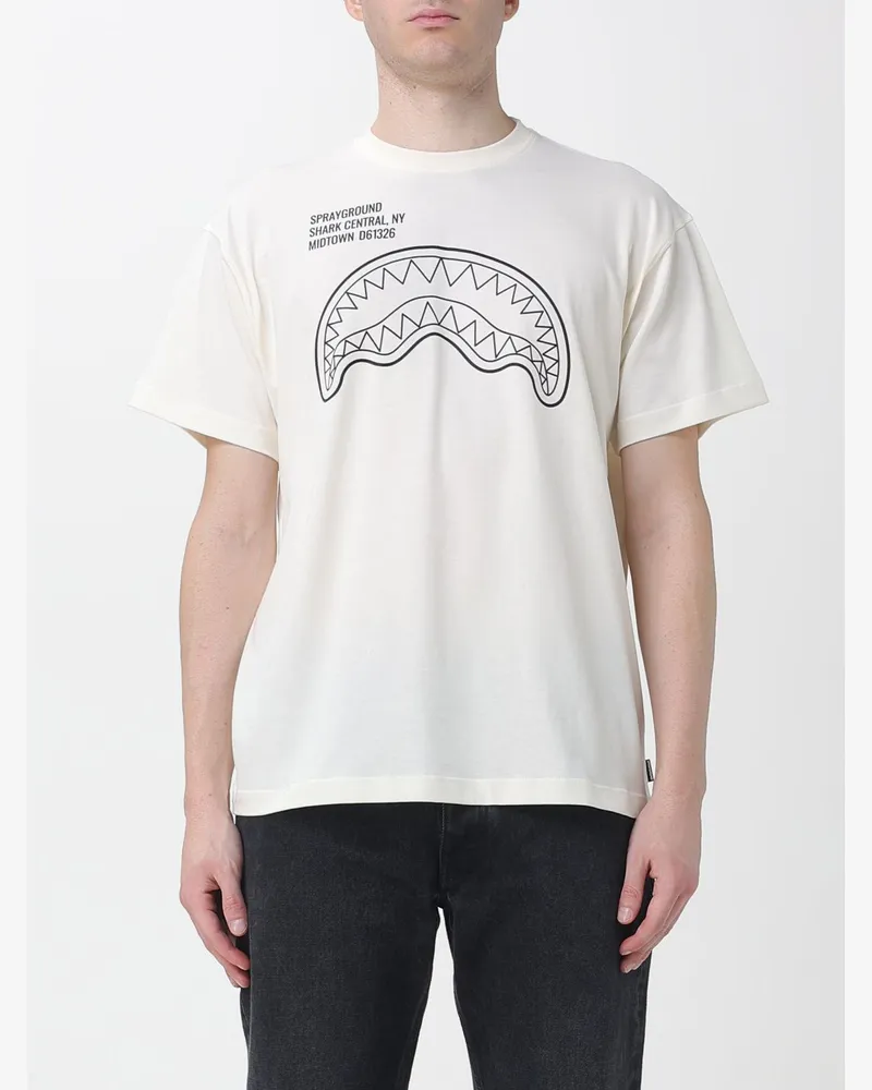 Sprayground T-shirt herren Weiß