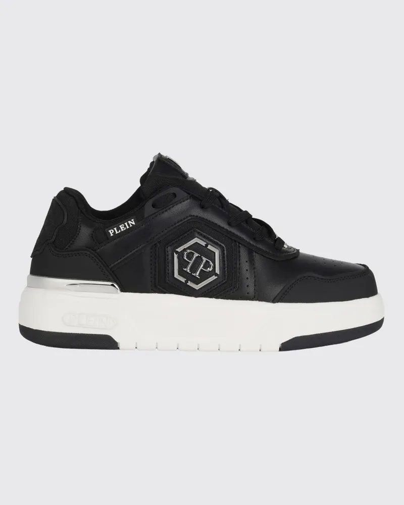 Philipp Plein Runner Hexagon Predator Schnürsneakers Schwarz