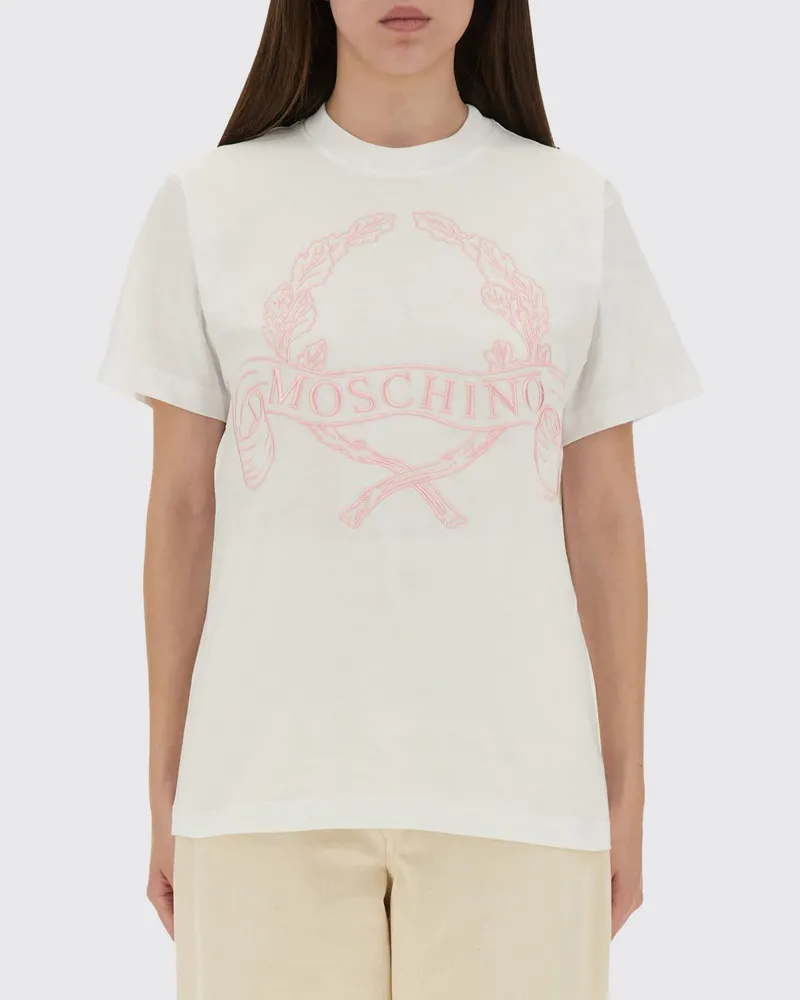 Moschino T-shirt damen Weiß
