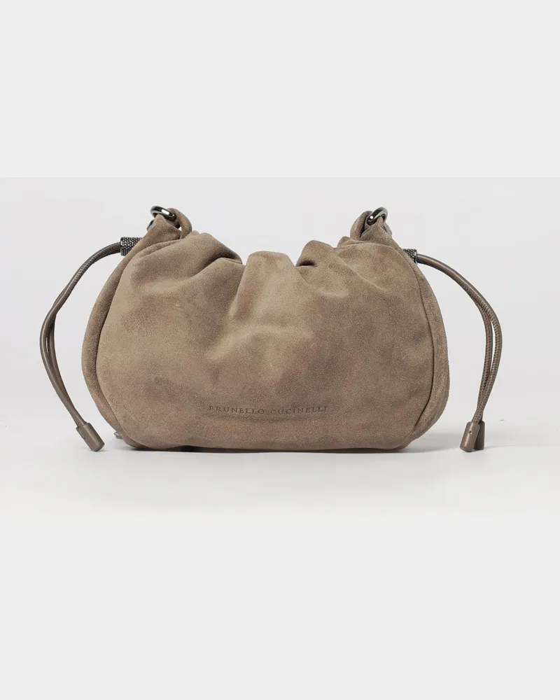 Brunello Cucinelli Umhängetasche damen Braun