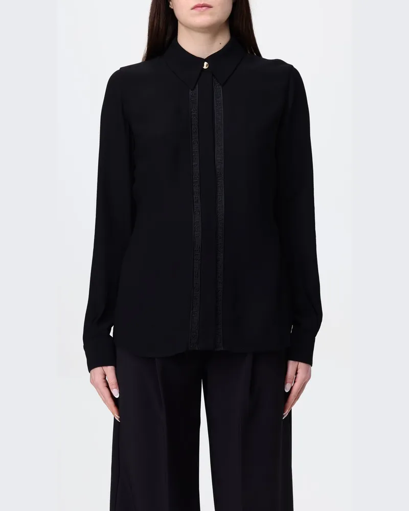 Elisabetta Franchi Hemdbluse damen Schwarz
